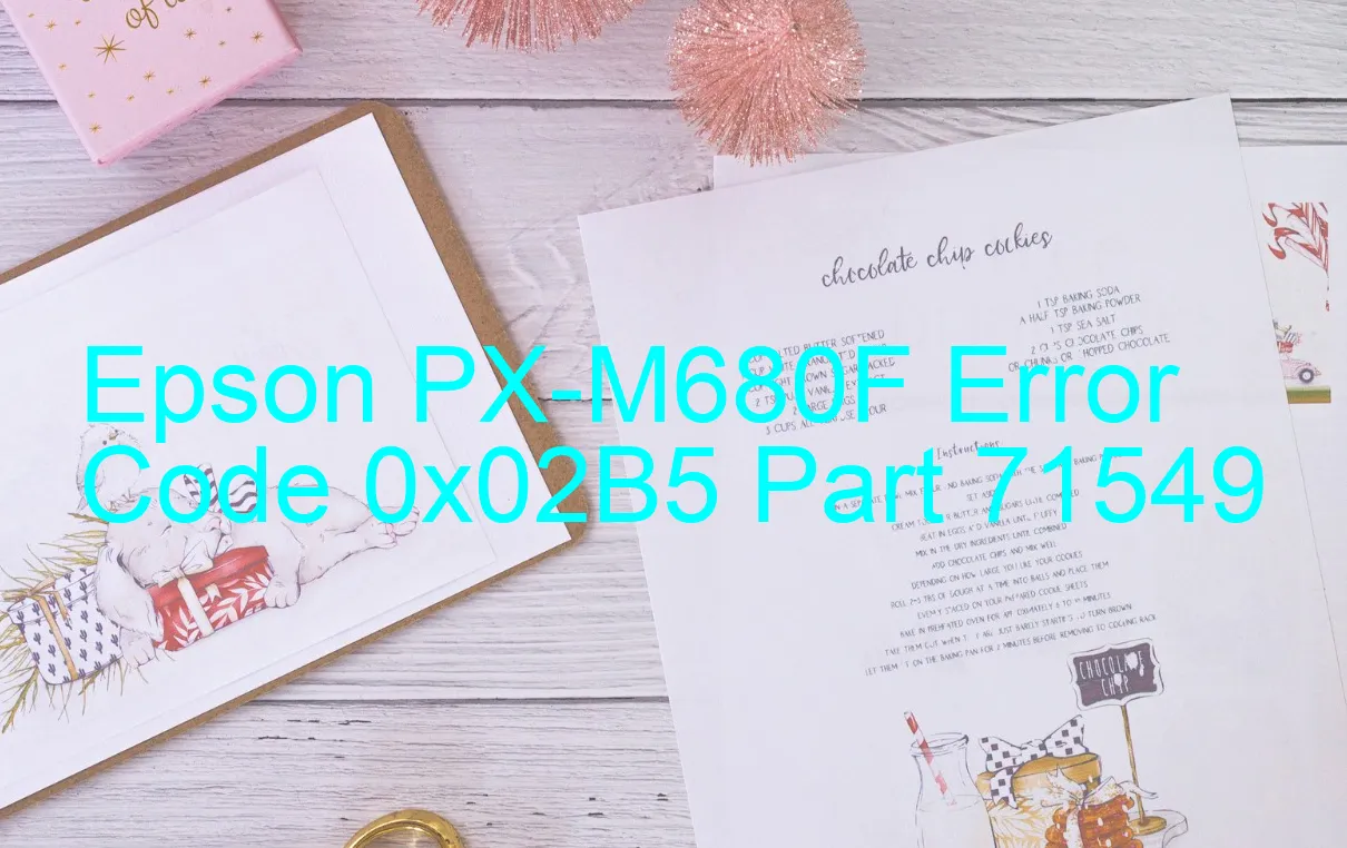 Epson PX-M680F Código de error 0x02B5