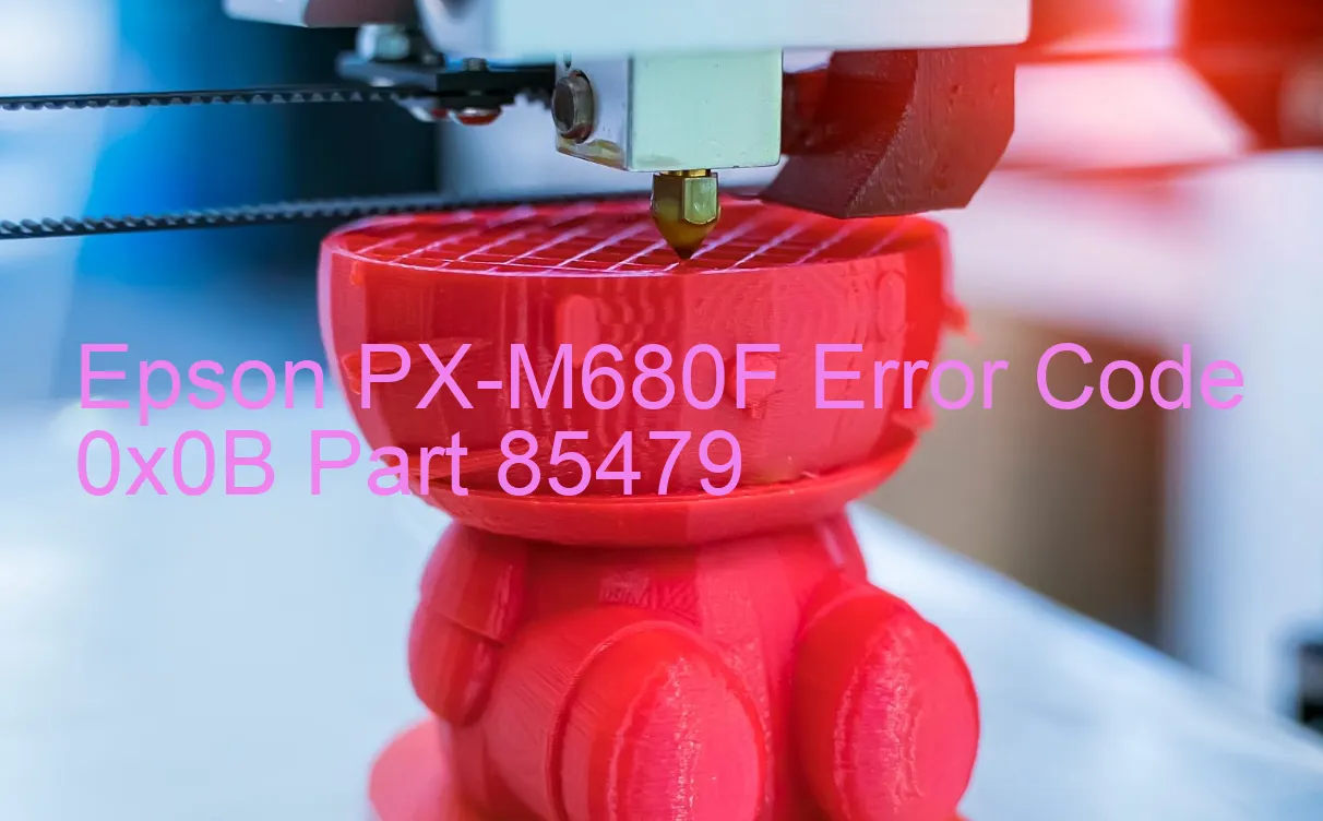 Epson PX-M680F Código de error 0x0B