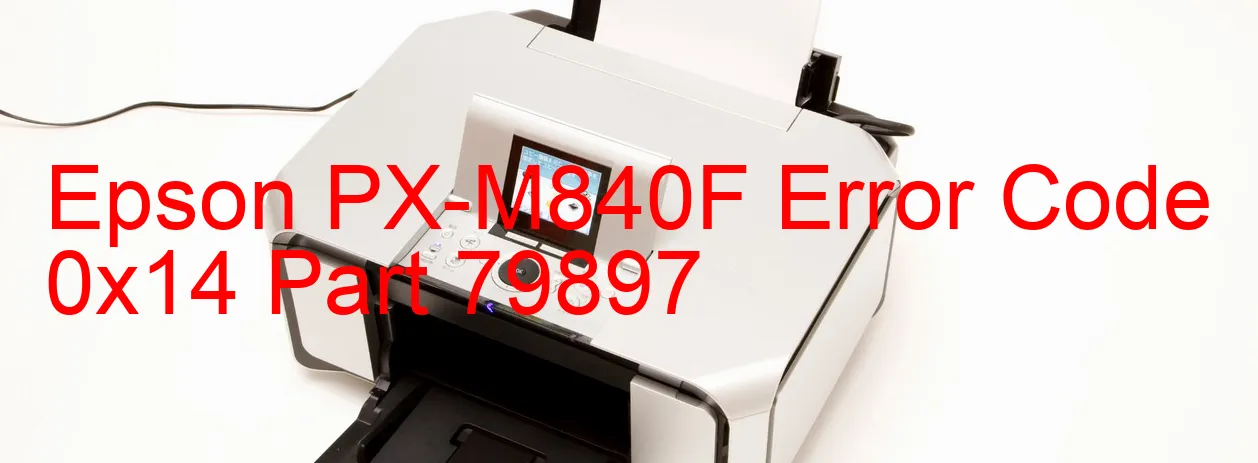 Epson PX-M840F Código de error 0x14