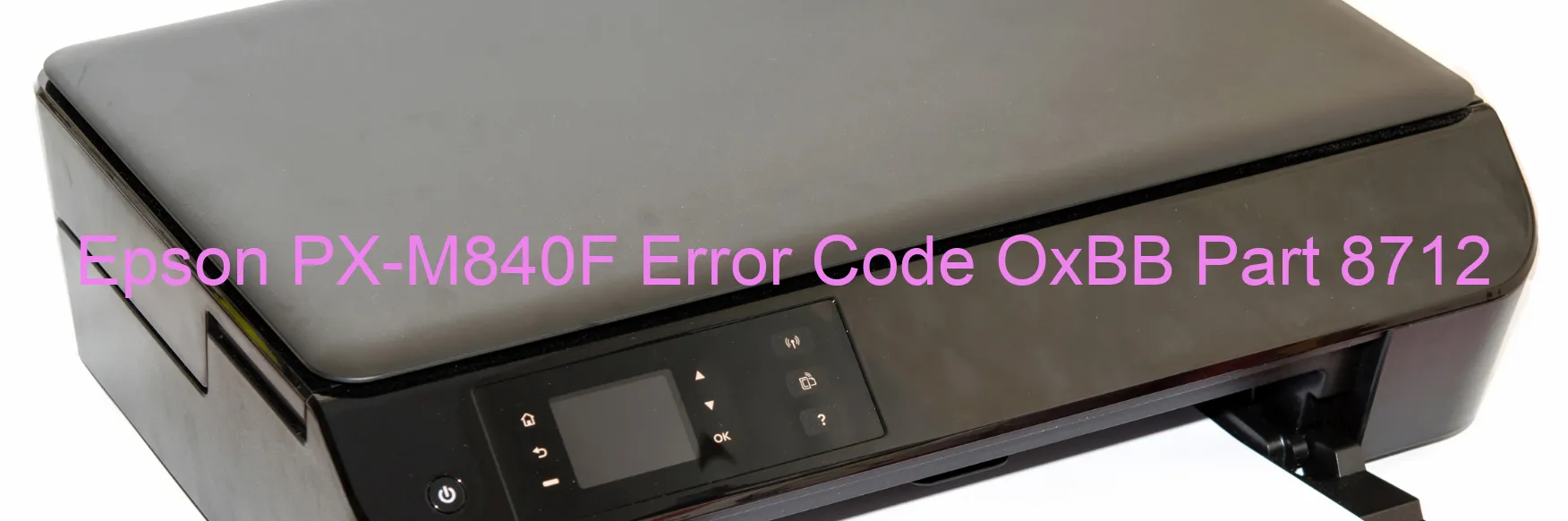 Epson PX-M840F Código de error OxBB