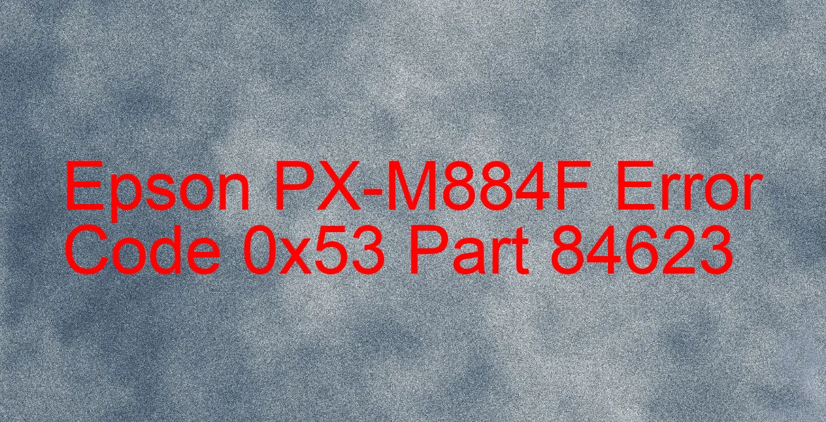 Epson PX-M884F Código de error 0x53