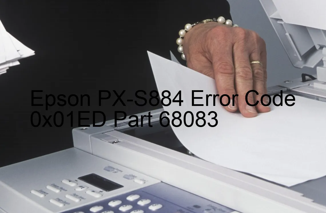 Epson PX-S884 Código de error 0x01ED