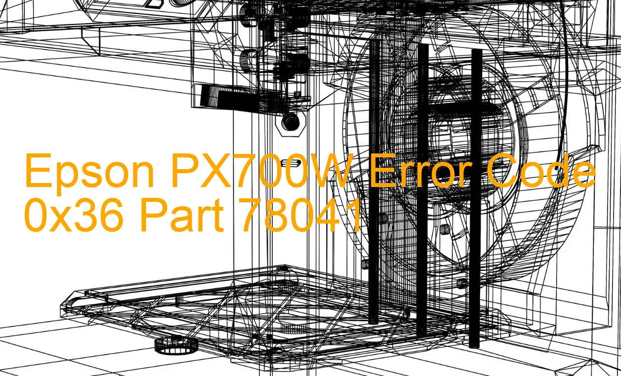 Epson PX700W Código de error 0x36