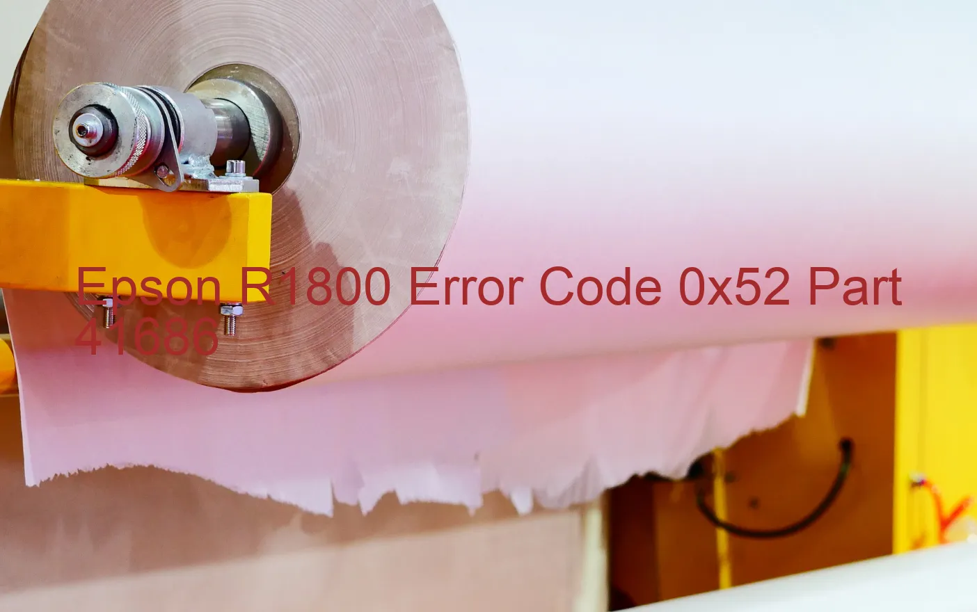 Epson R1800 Código de error 0x52