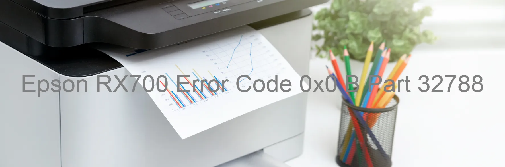 Epson RX700 Código de error 0x0 B