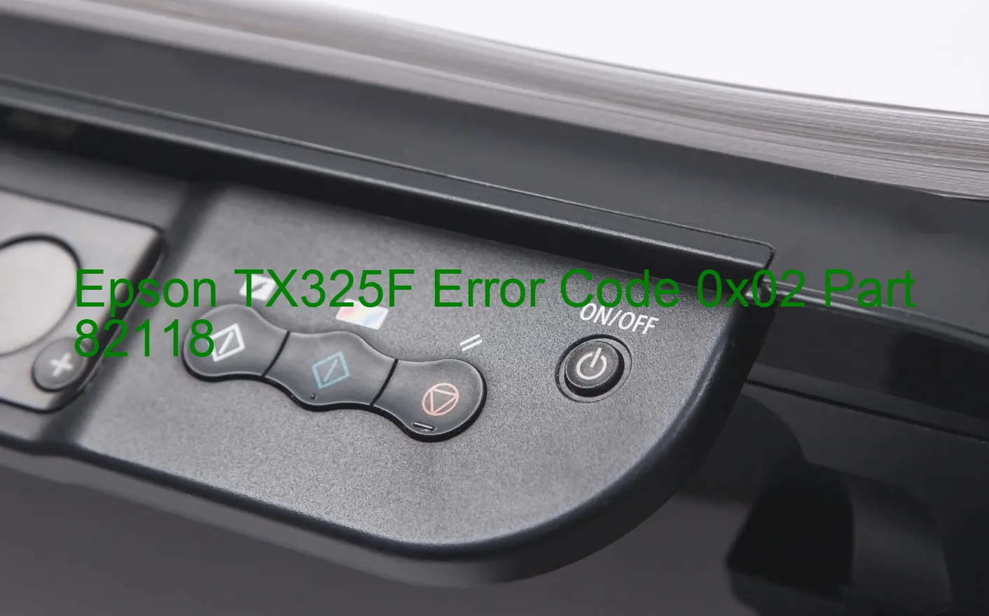 Epson TX325F Código de error 0x02