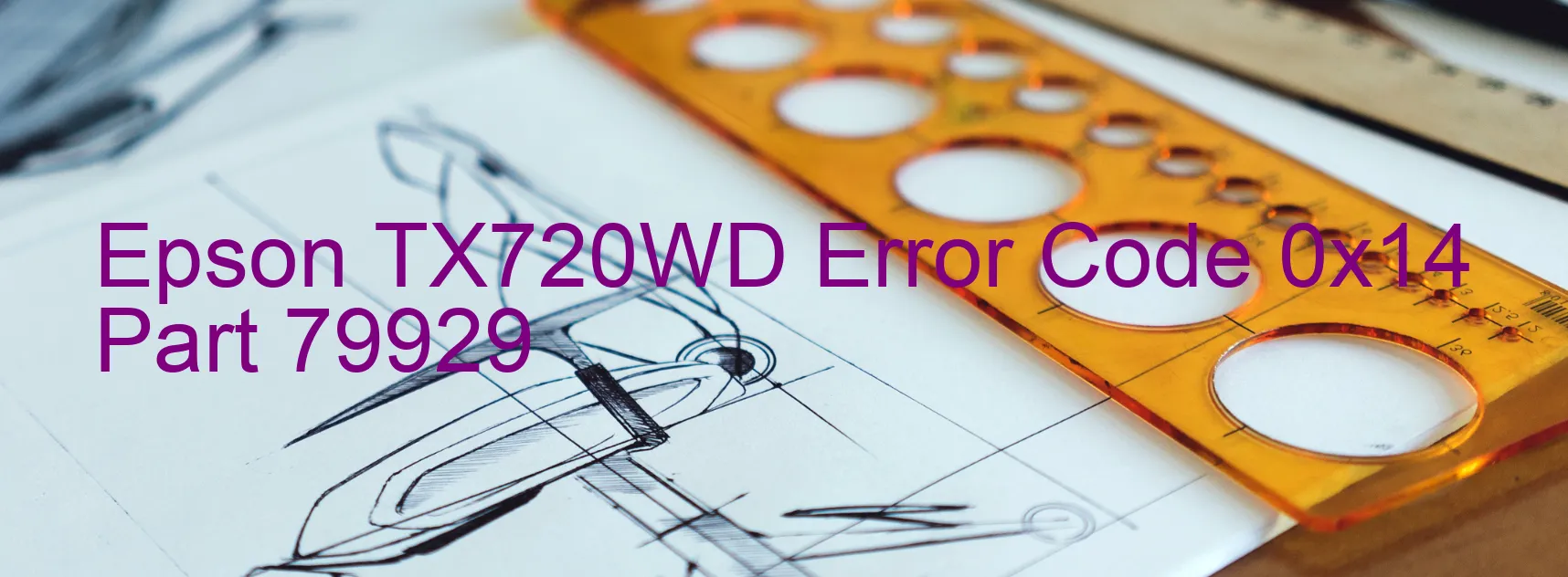 Epson TX720WD Código de error 0x14