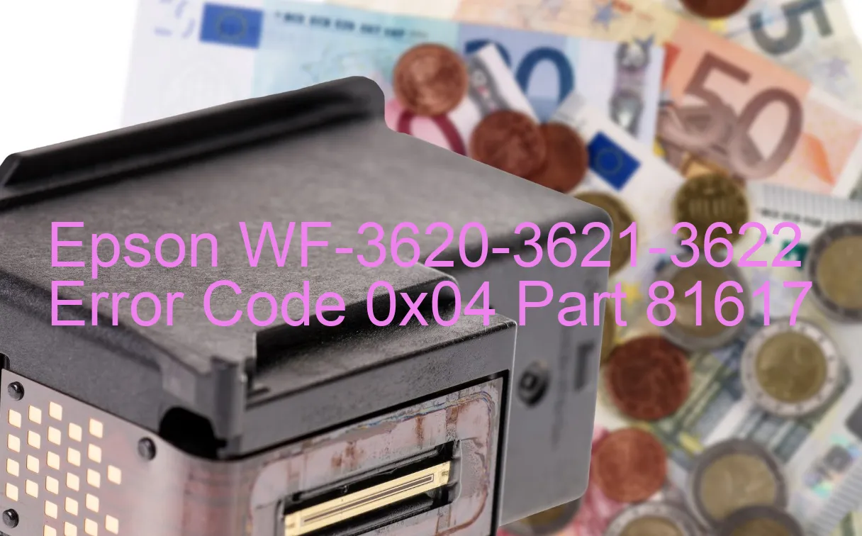 Epson WF-3620-3621-3622 Código de error 0x04