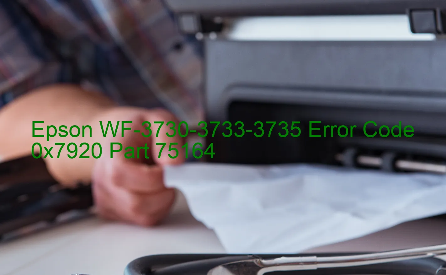 Epson WF-3730-3733-3735 Código de error 0x7920