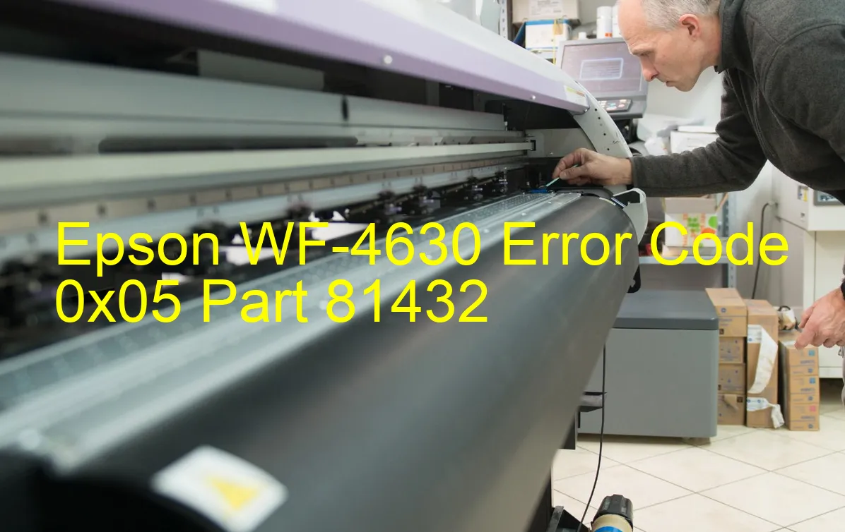 Epson WF-4630 Código de error 0x05