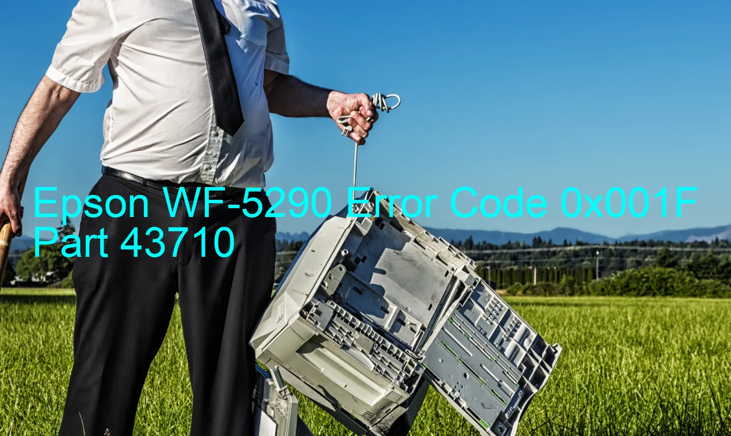 Epson WF-5290 Código de error 0x001F