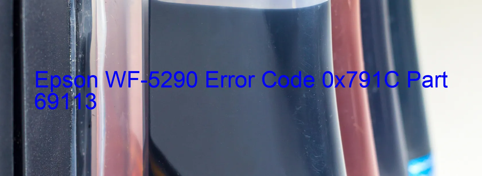 Epson WF-5290 Código de error 0x791C