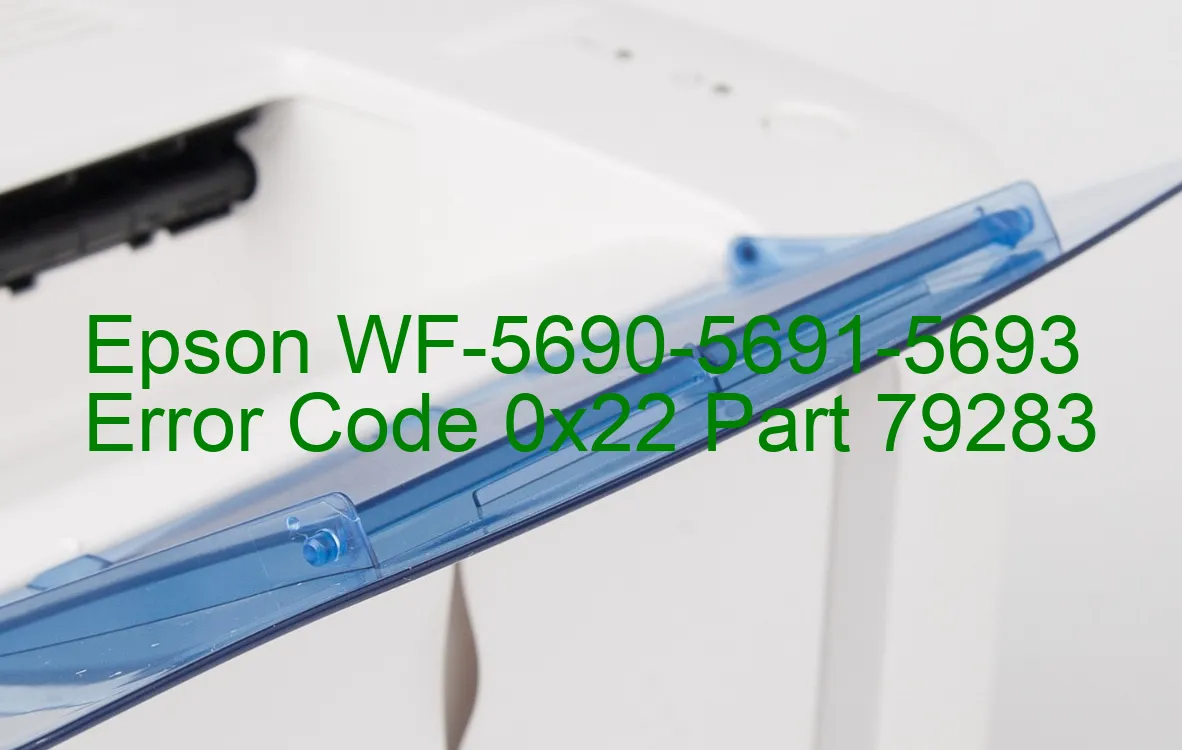 Epson WF-5690-5691-5693 Código de error 0x22