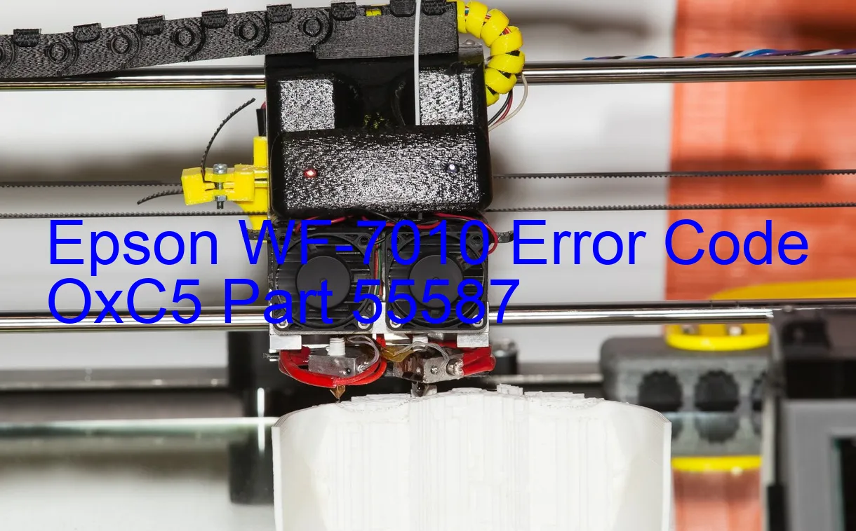 Epson WF-7010 Código de error OxC5