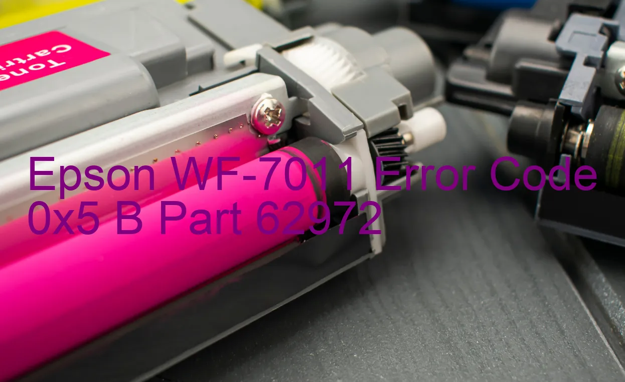 Epson WF-7011 Código de error 0x5 B