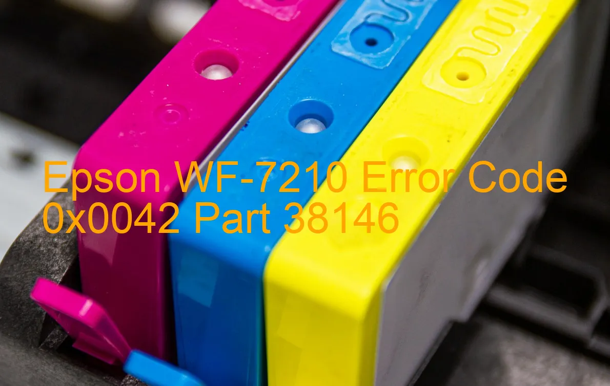 Epson WF-7210 Código de error 0x0042