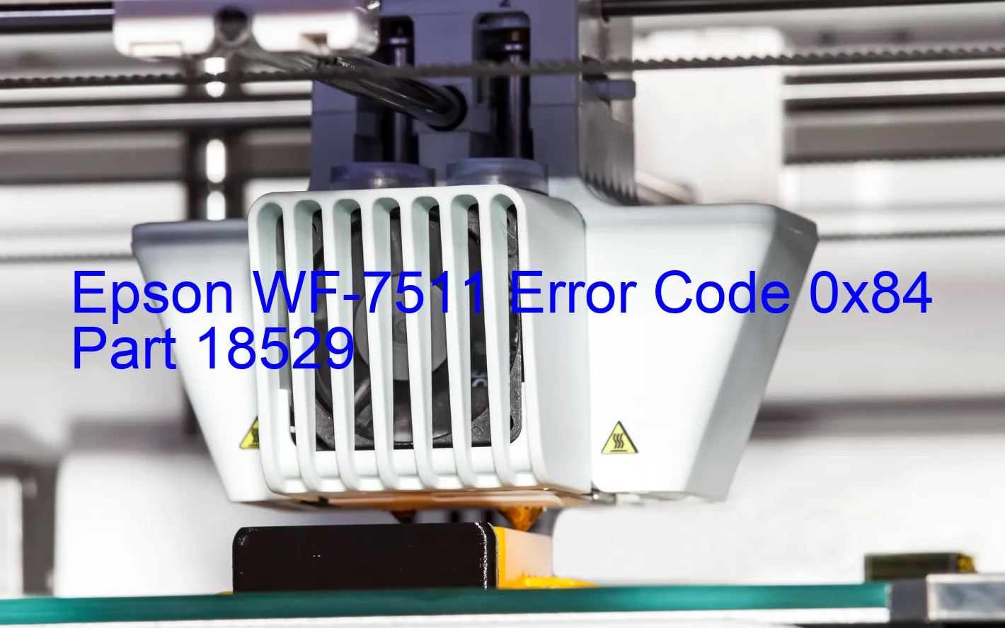 Epson WF-7511 Código de error 0x84