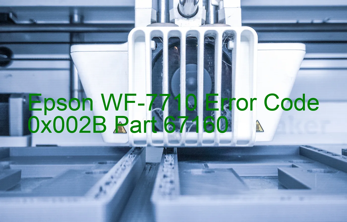 Epson WF-7710 Código de error 0x002B