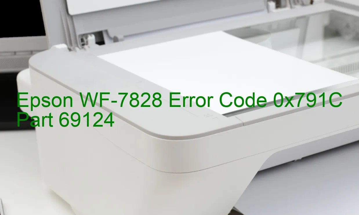 Epson WF-7828 Código de error 0x791C