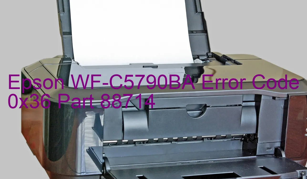 Epson WF-C5790BA Código de error 0x36