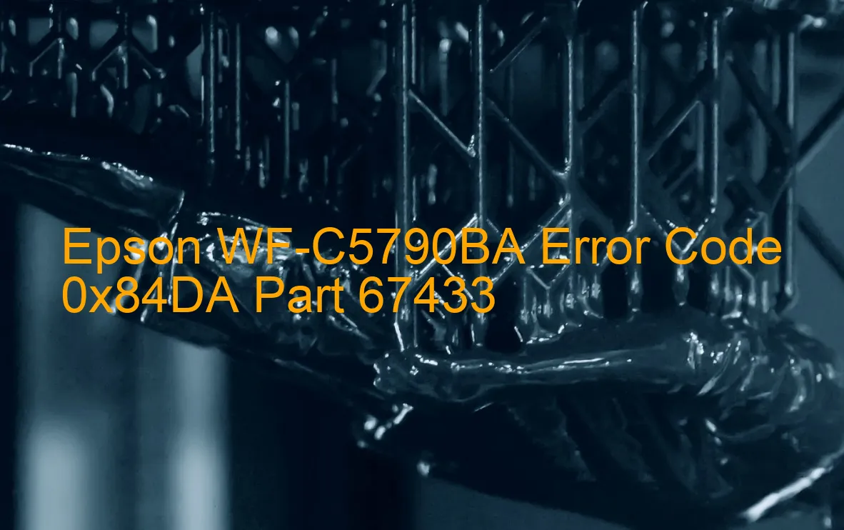 Epson WF-C5790BA Código de error 0x84DA