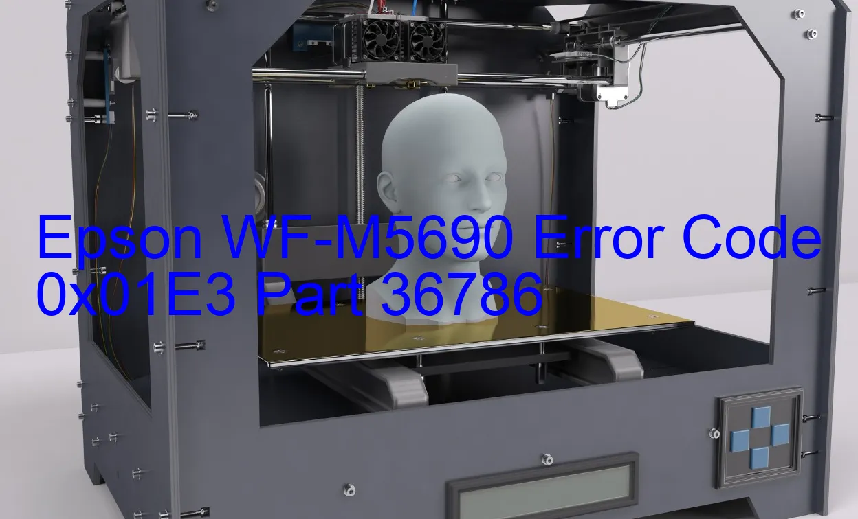 Epson WF-M5690 Código de error 0x01E3