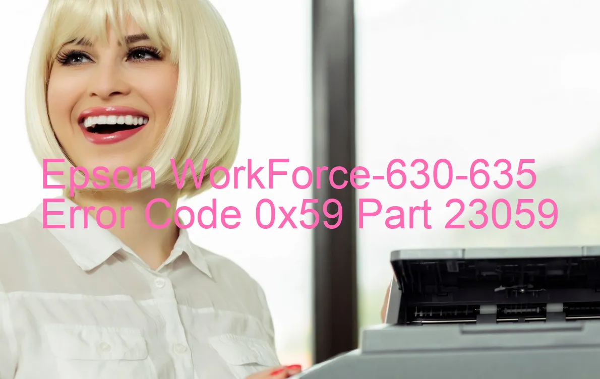 Epson WorkForce-630-635 Código de error 0x59