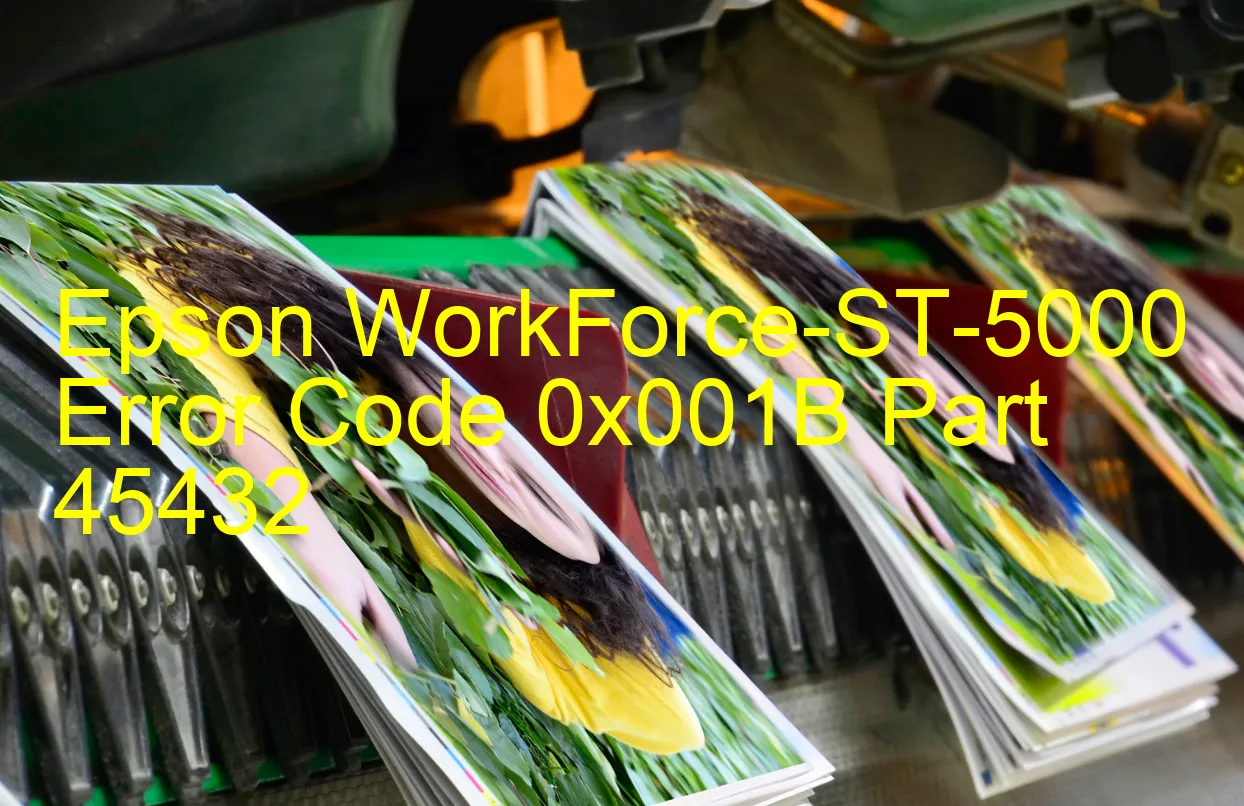 Epson WorkForce-ST-5000 Código de error 0x001B