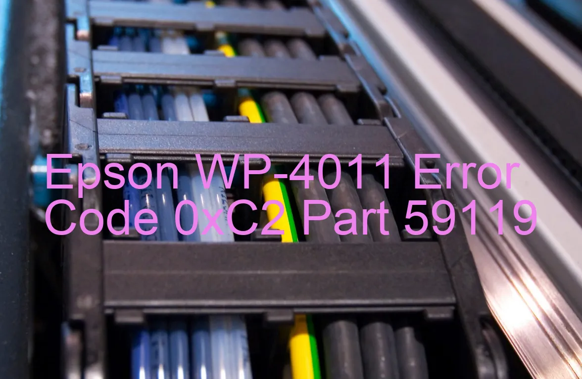 Epson WP-4011 Código de error 0xC2