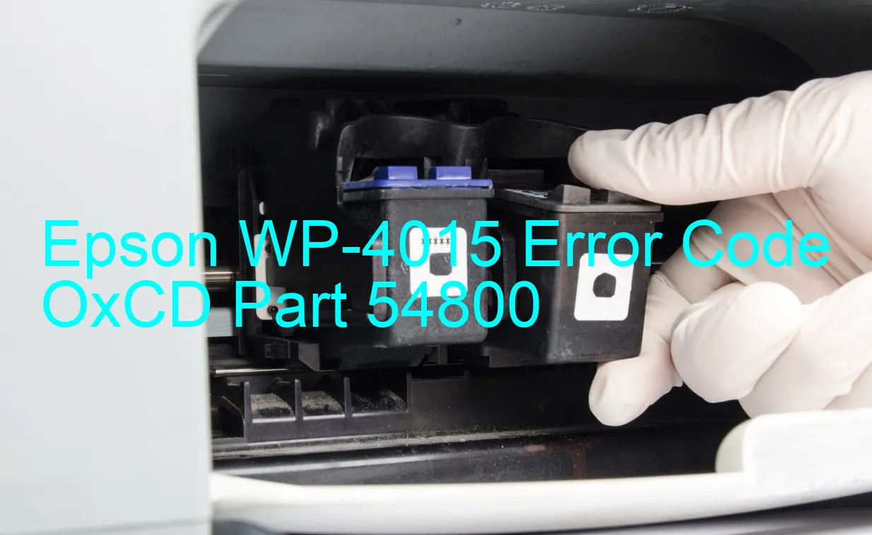 Epson WP-4015 Código de error OxCD