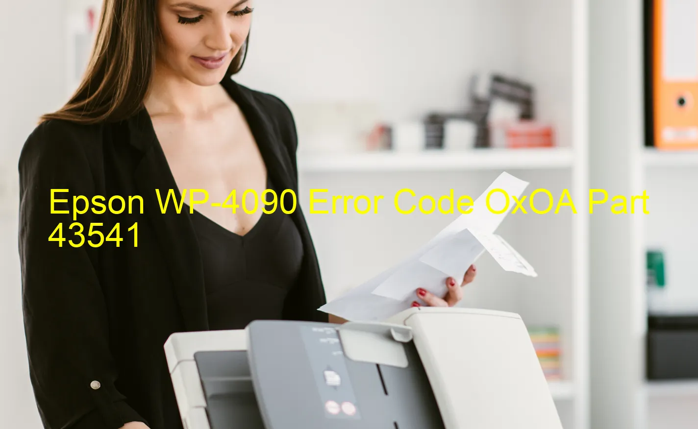 Epson WP-4090 Código de error OxOA