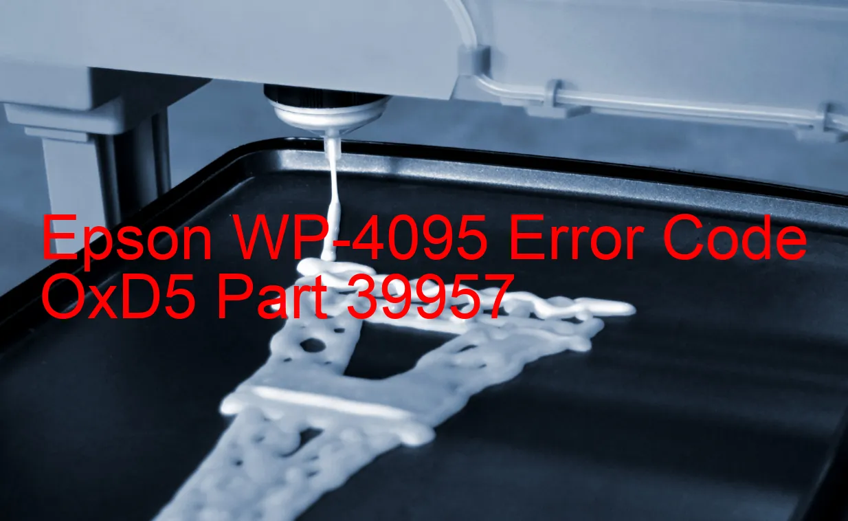 Epson WP-4095 Código de error OxD5