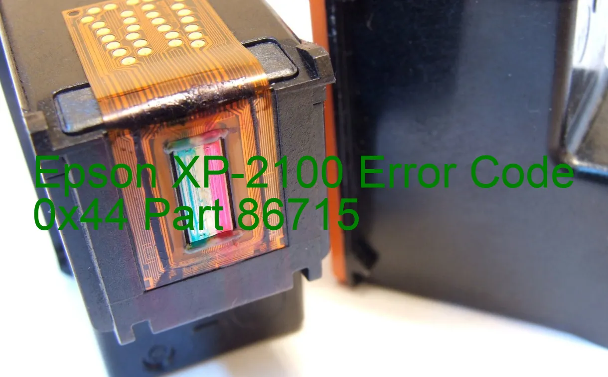 Epson XP-2100 Código de error 0x44