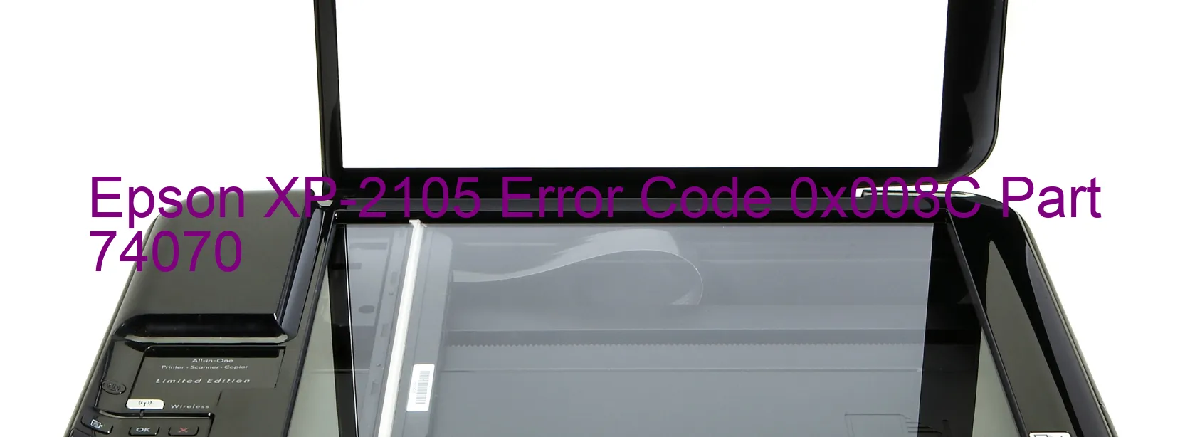 Epson XP-2105 Código de error 0x008C