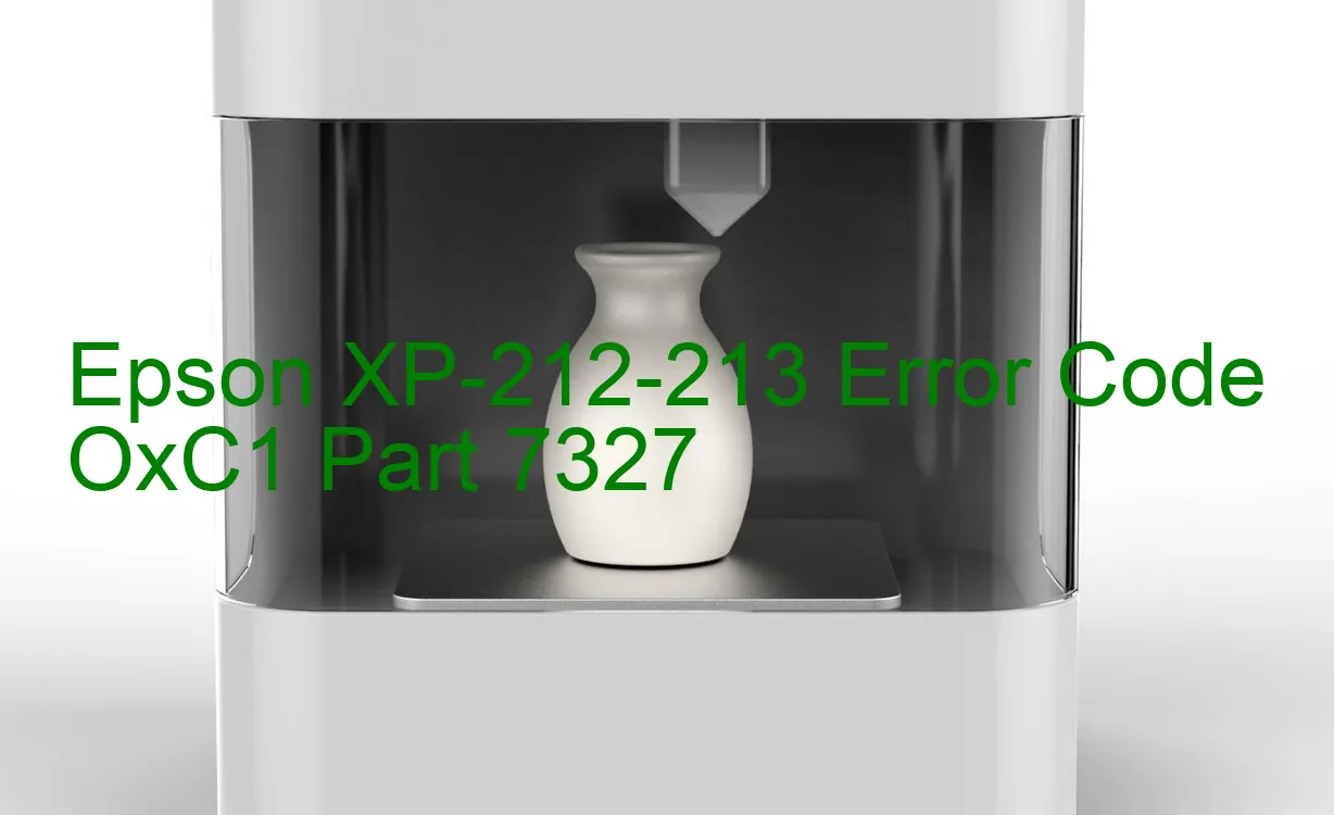 Epson XP-212-213 Código de error OxC1