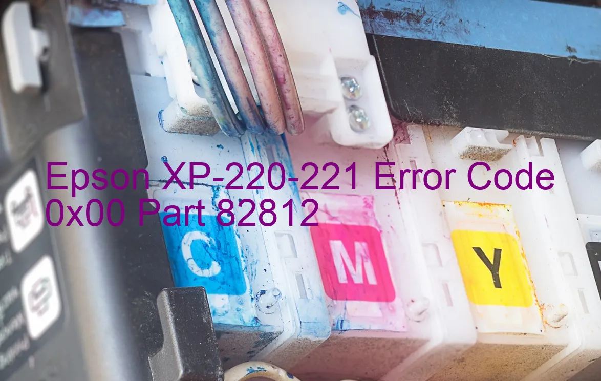 Epson XP-220-221 Código de error 0x00