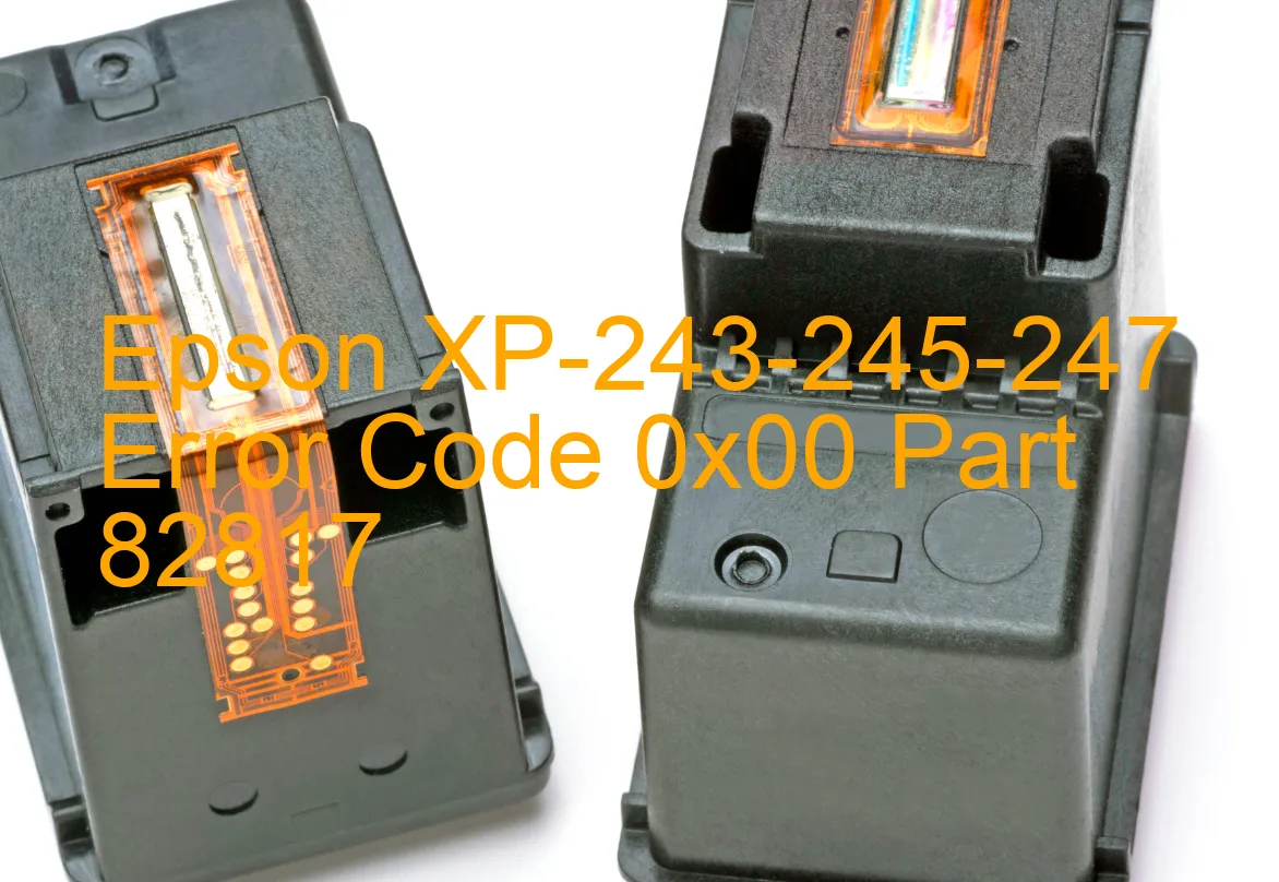 Epson XP-243-245-247 Código de error 0x00