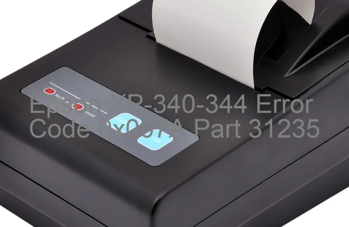 Epson XP-340-344 Código de error 0x007A