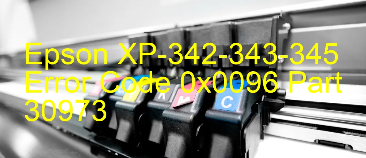 Epson XP-342-343-345 Código de error 0x0096