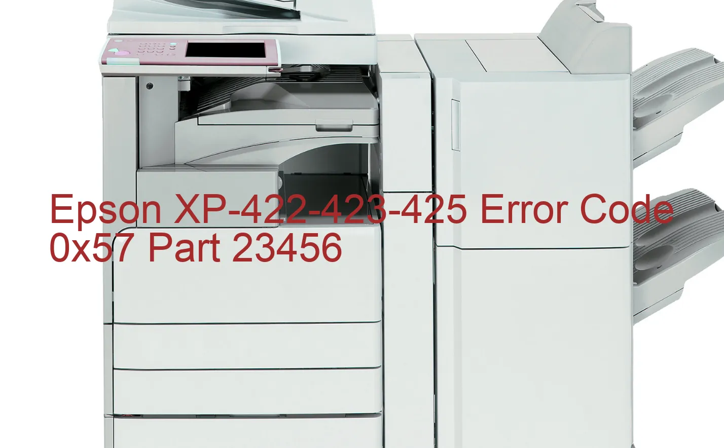 Epson XP-422-423-425 Código de error 0x57