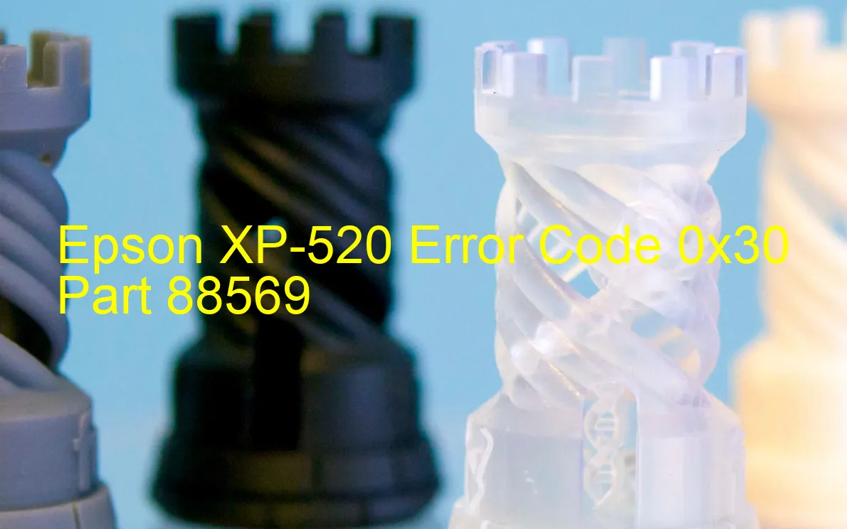 Epson XP-520 Código de error 0x30