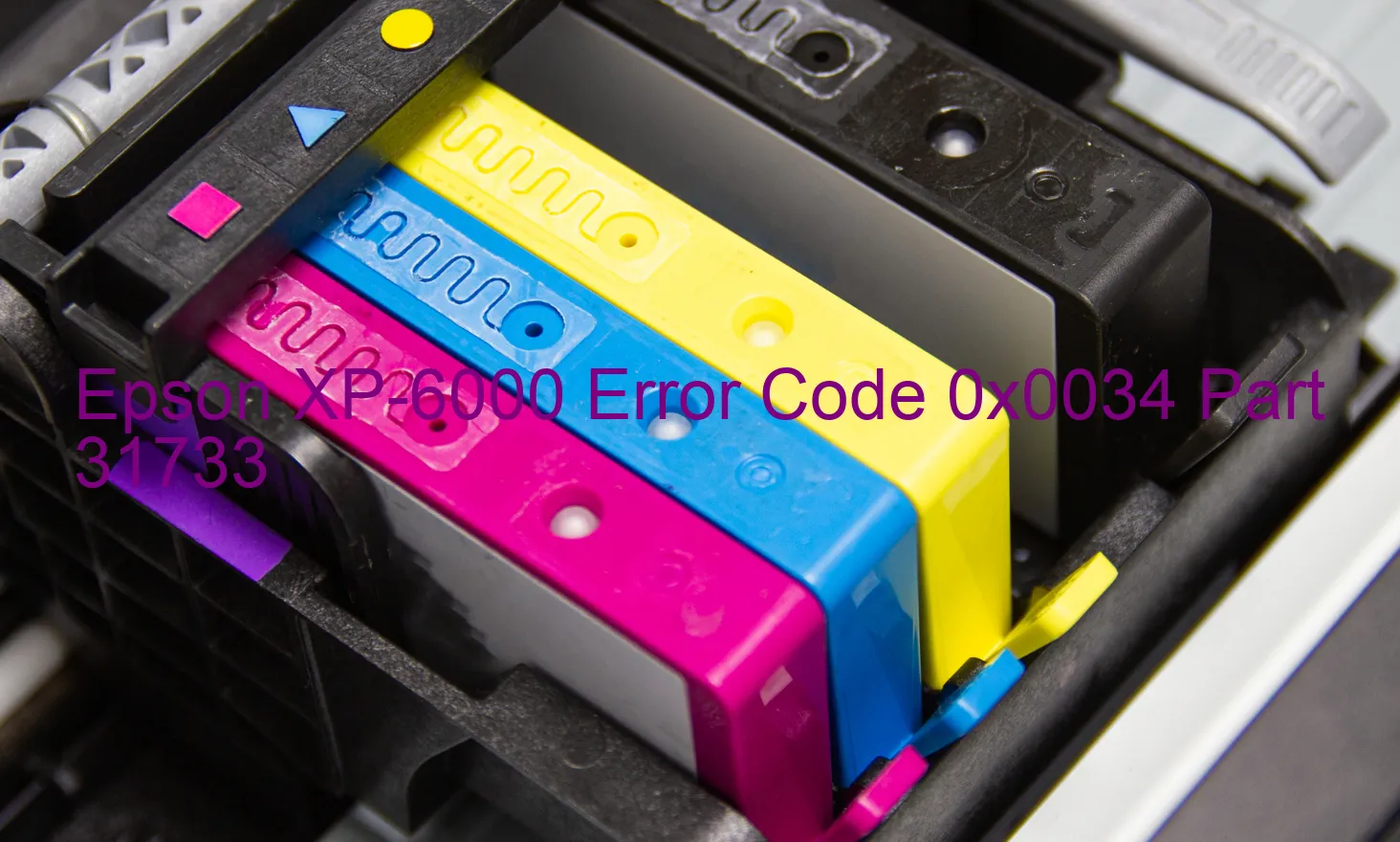 Epson XP-6000 Código de error 0x0034