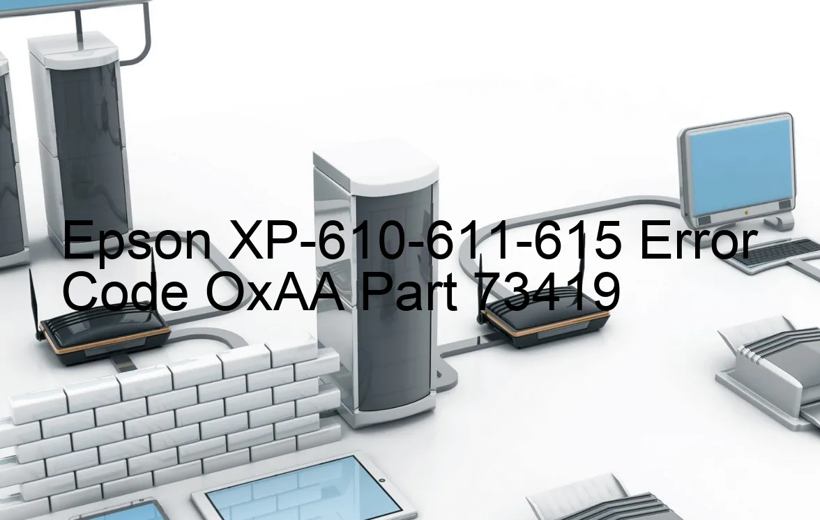 Epson XP-610-611-615 Código de error OxAA