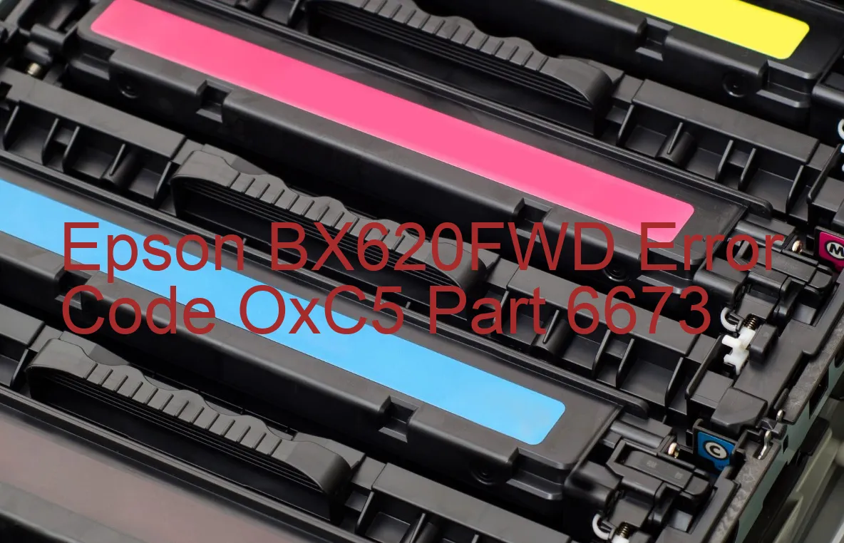 Epson BX620FWD Código de error OxC5