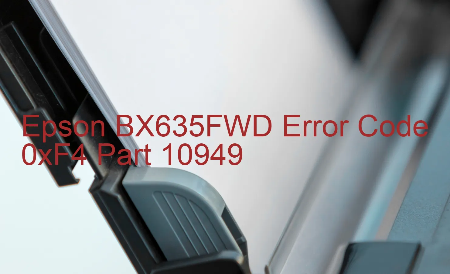 Epson BX635FWD Código de error 0xF4