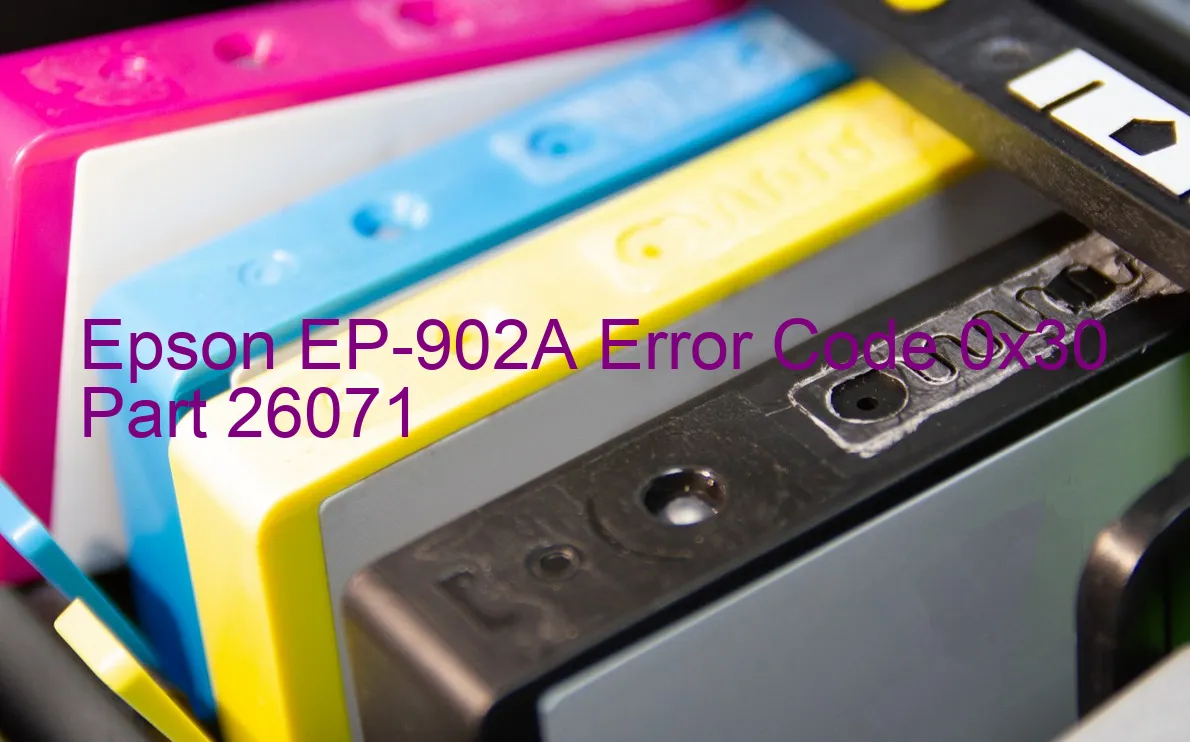 Epson EP-902A Código de error 0x30