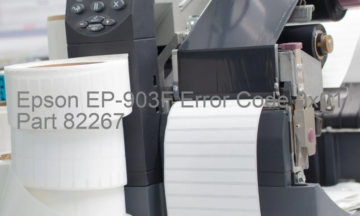 Epson EP-903F Código de error 0x01