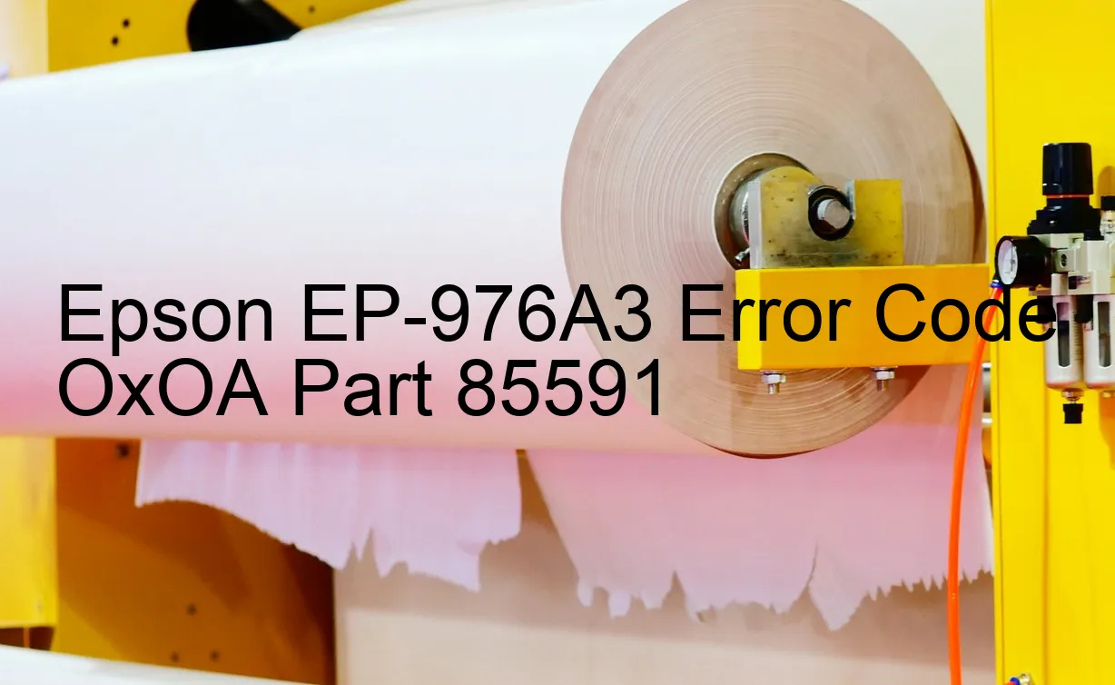 Epson EP-976A3 Código de error OxOA