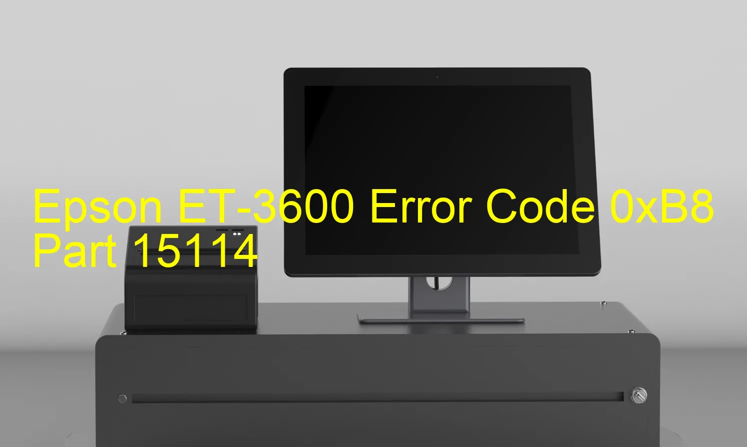 Epson ET-3600 Código de error 0xB8