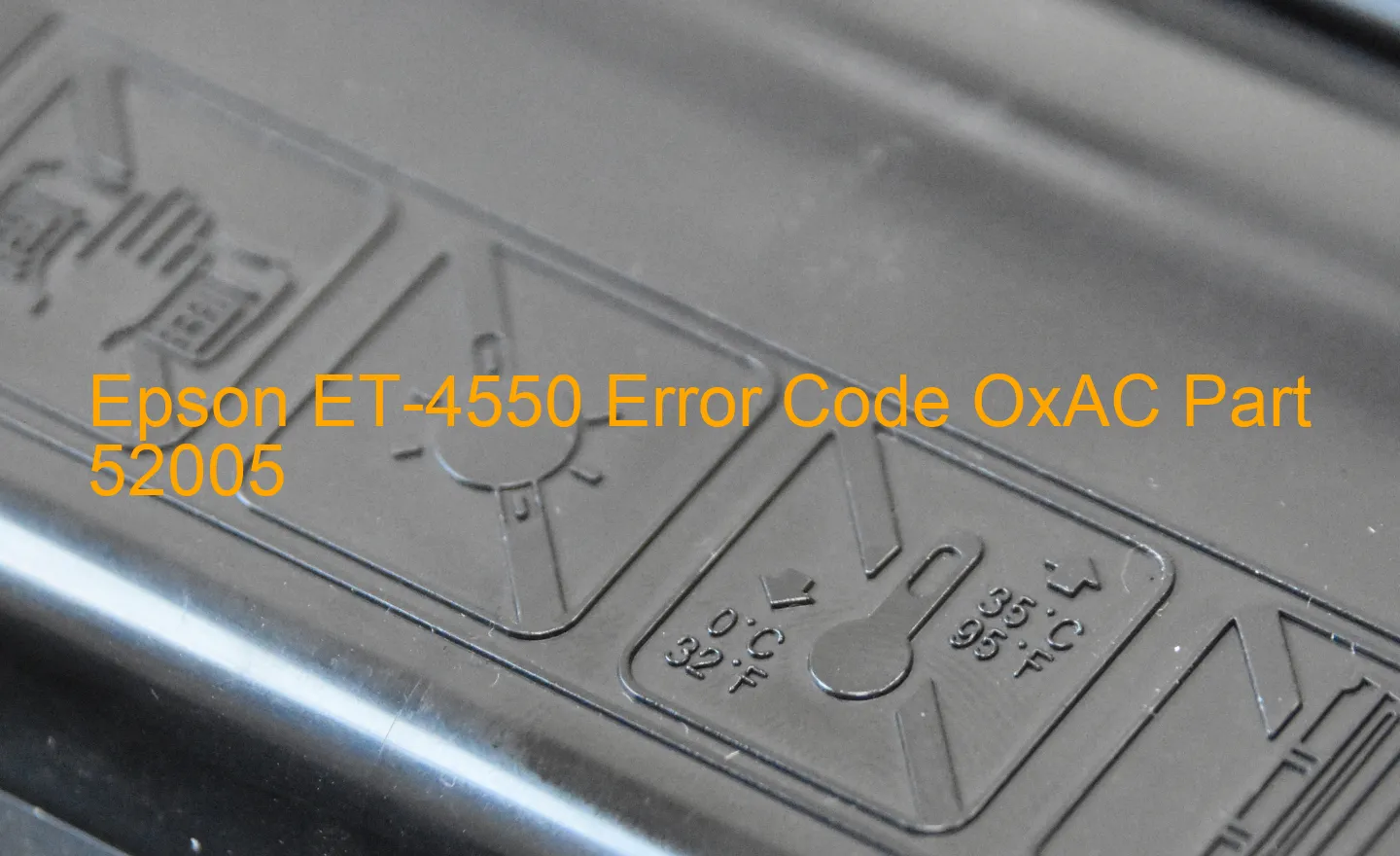 Epson ET-4550 Código de error OxAC